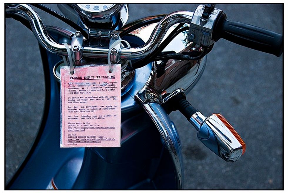 Scooter and Motorcycle Parking Tips