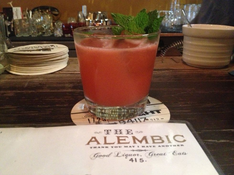 A Botanical Garden in a Cocktail, Using Anchor Distilling's Hophead Vodka