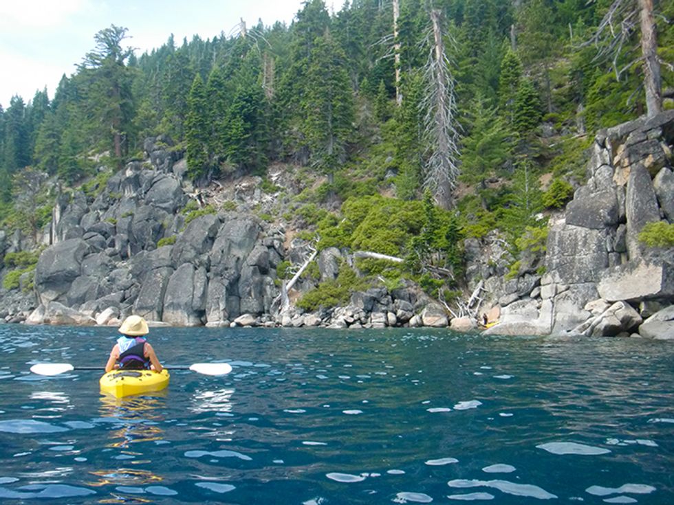Kayak to Tahoe's Emerald Bay Boat-In Campground