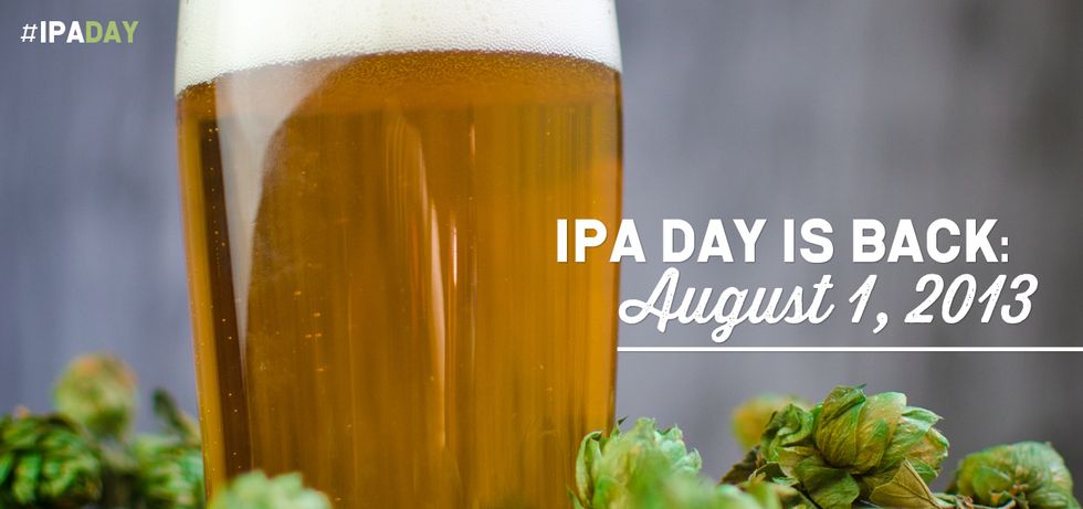 IPA Day Returns This Thursday, August 1