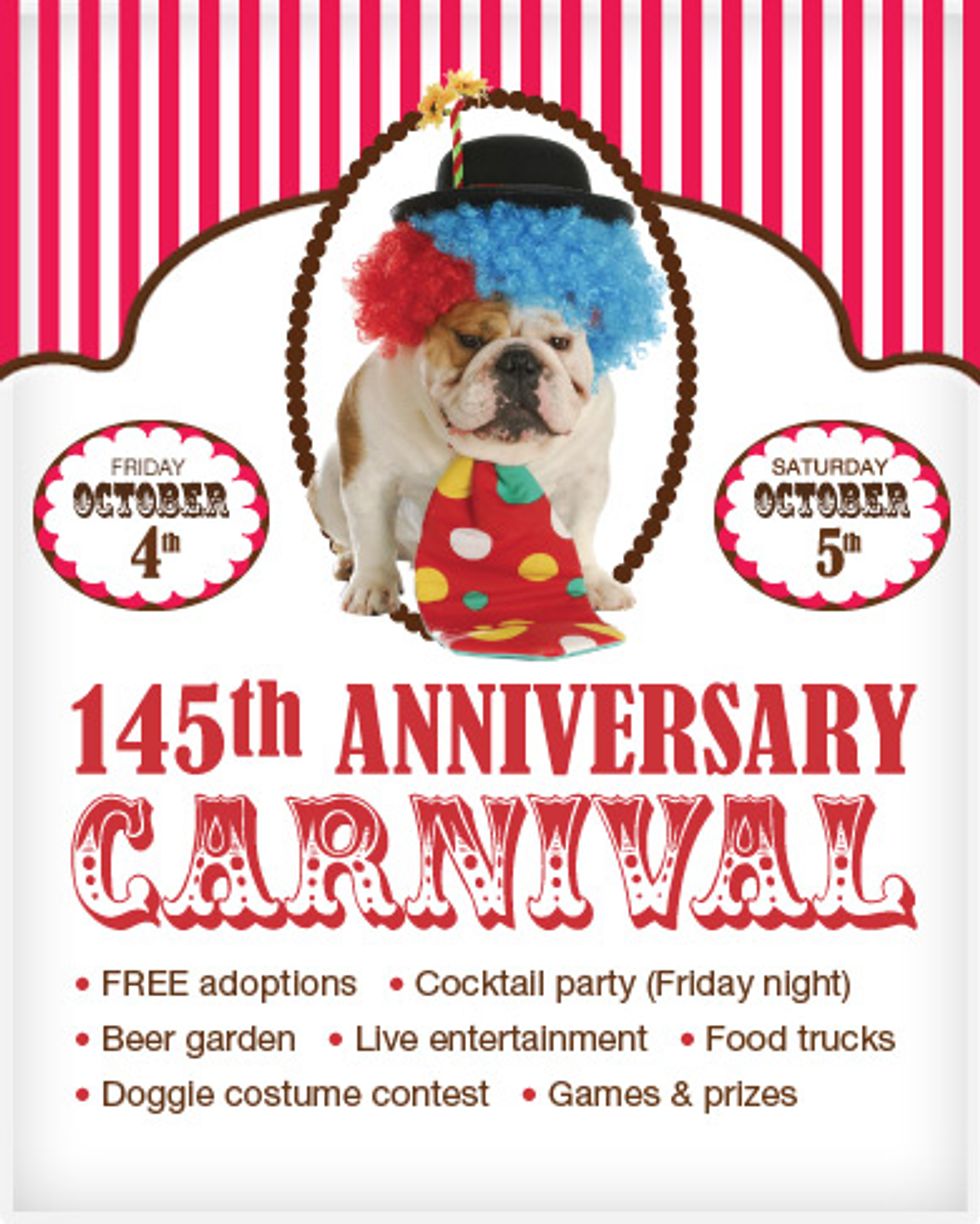 Join the SF SPCA's 145th Anniversary Carnival!