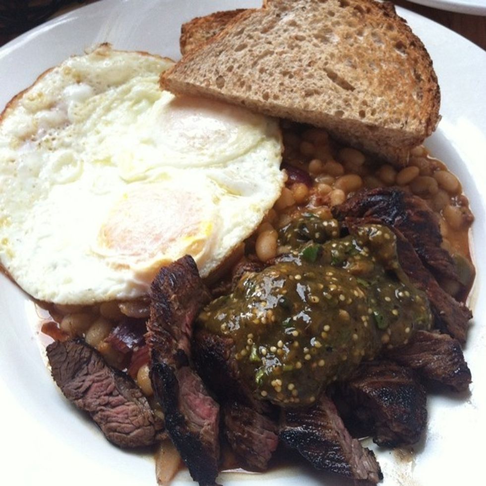 Steak and Eggs to Reverse Your Hangover
