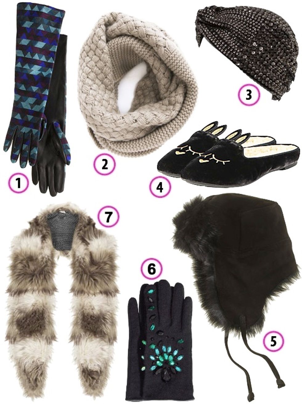 Look of the Week: Chic and Cozy Cold Weather Accessories