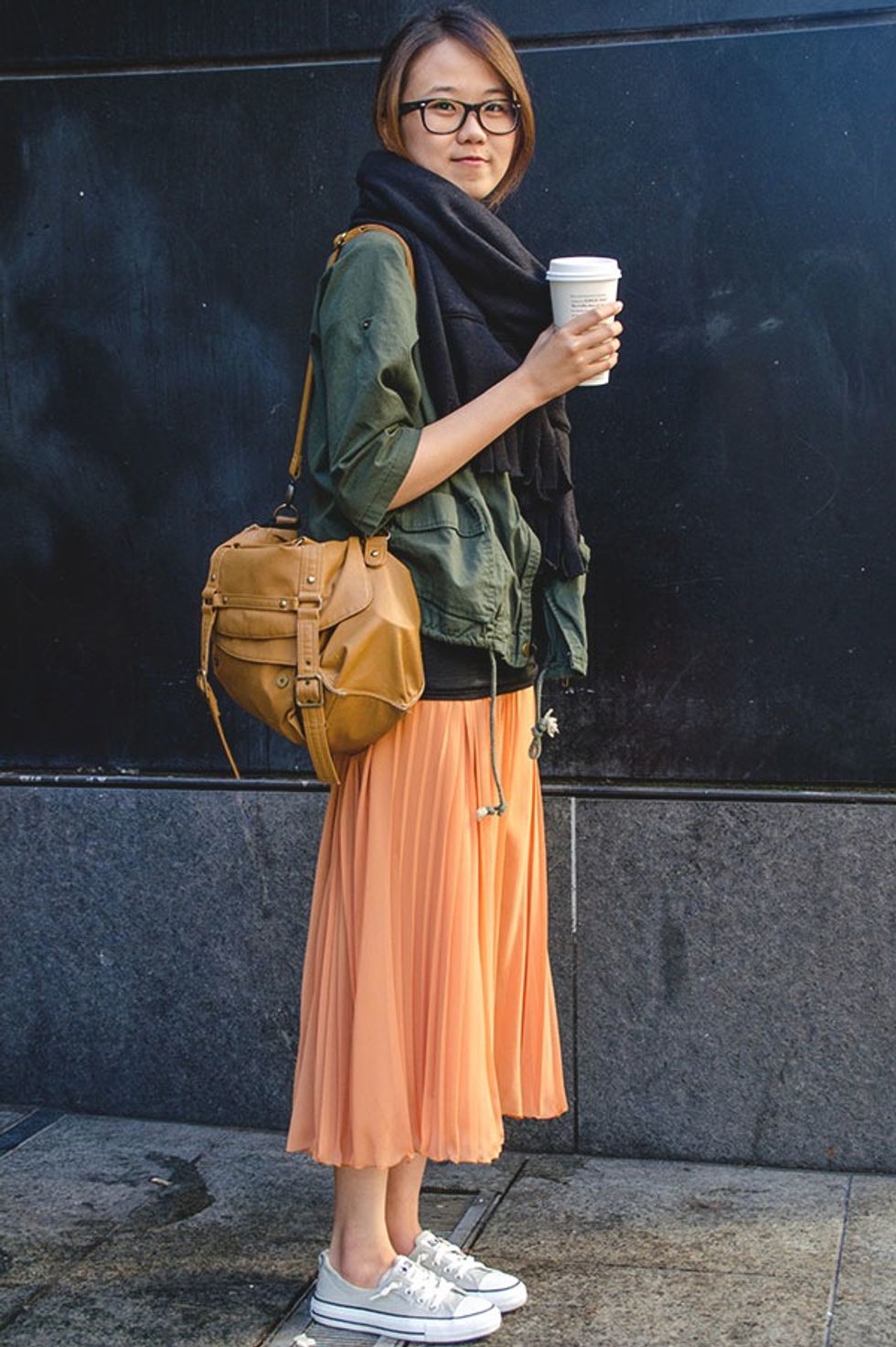 Street Style Report: A Local Student in Fresh Fall Colors