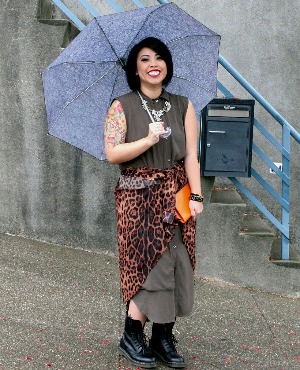 Street Style Report: A Sassy LA Native Shows Us Four Fierce Rainy Day Looks