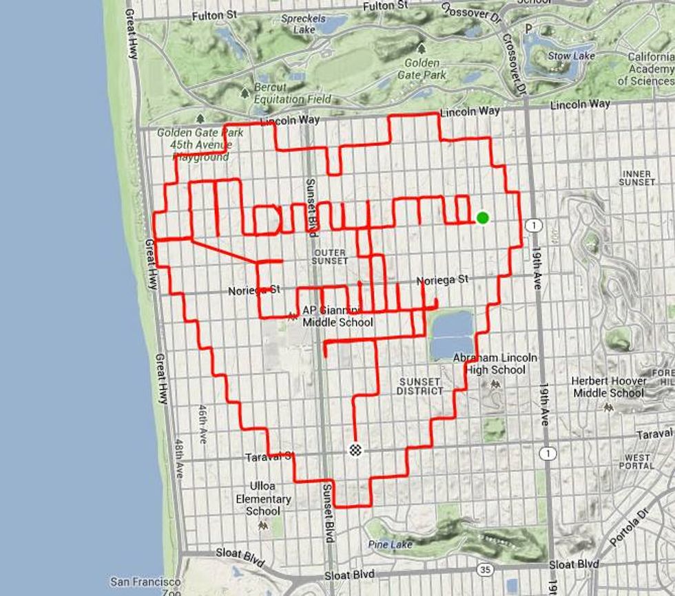 Local Guy Pedals His Proposal Around SF