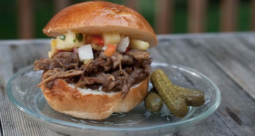 Secret Recipe: Bourbon Steak & Pub's Pulled Pork Sandwich