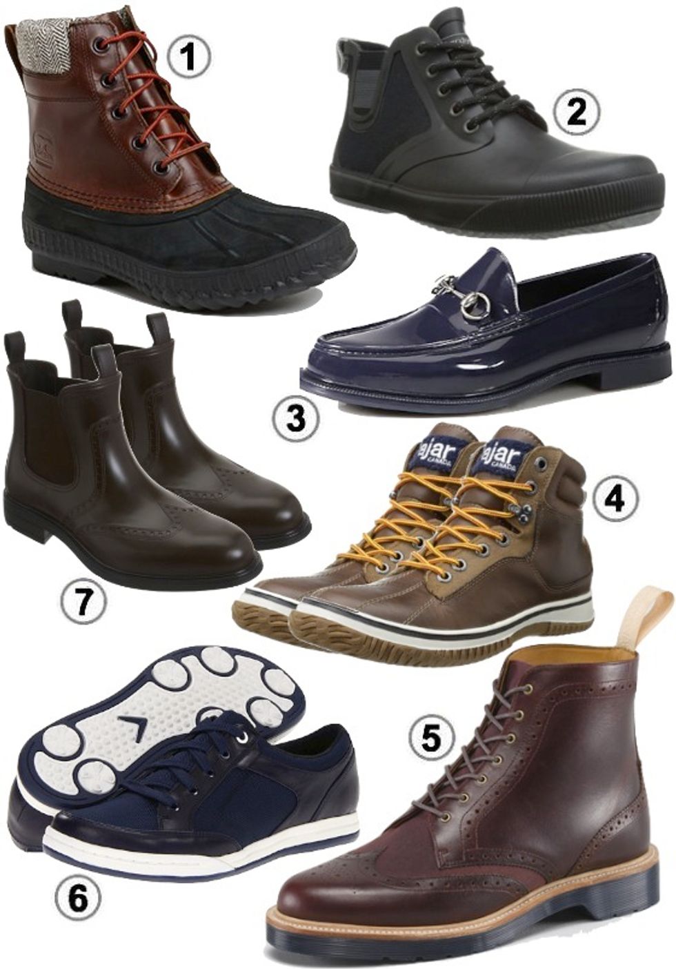 Look of the Week: Top Rain Boots for the Guys