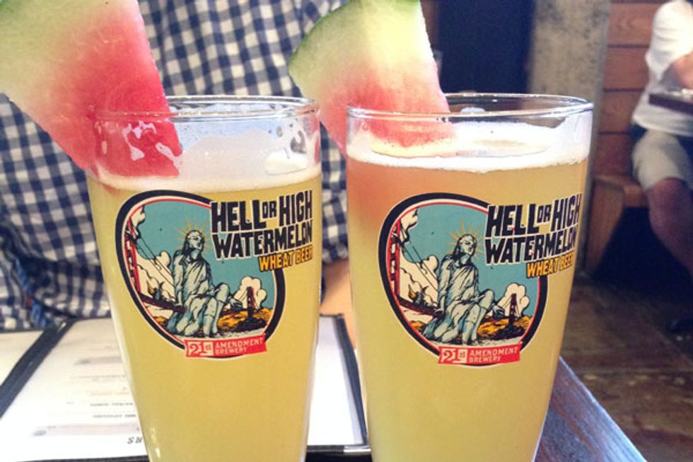 Drink Here Now: Watermelon Beer Toss, Spanish Happy Hour, and More