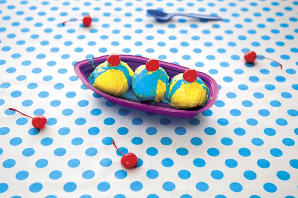 Win a Signed Print of Lawrie Brown's "Yellow Ice Cream"