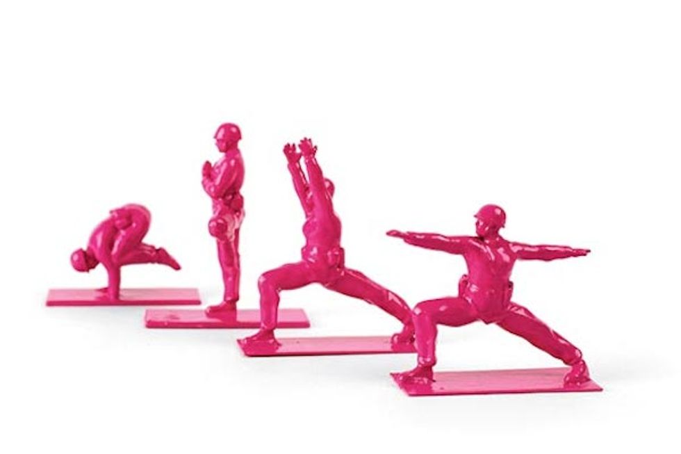 Yoga Joes, A Classic Army Toy Finds Peace