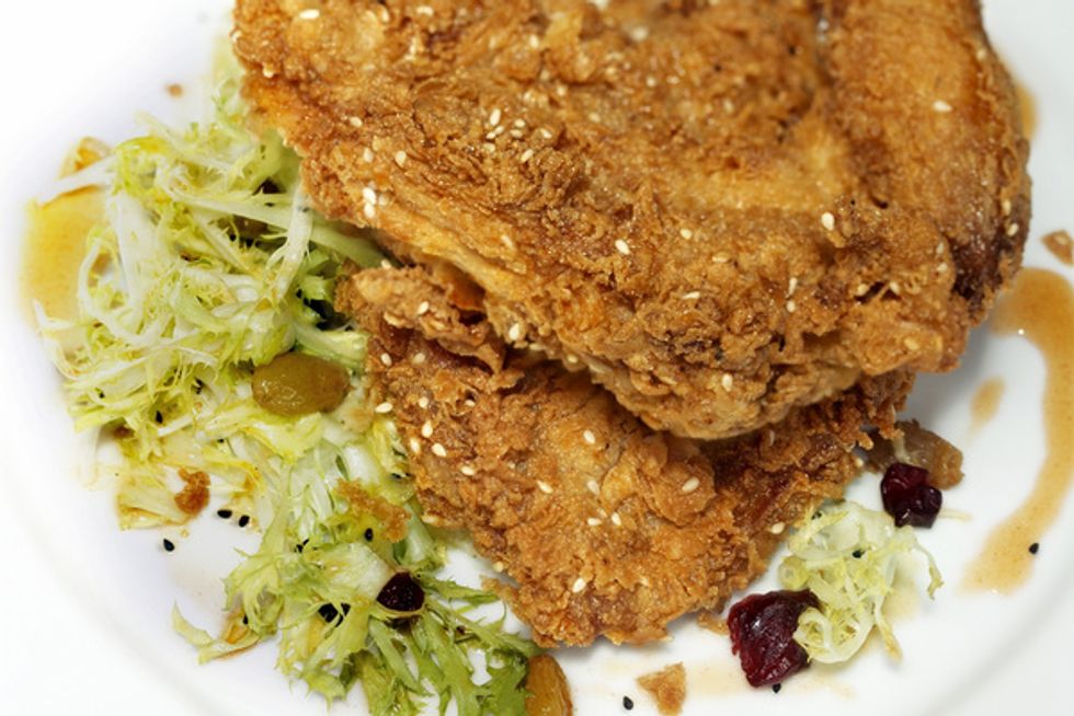 Secret Recipe: Foreign Cinema's Madras Curry Fried Chicken