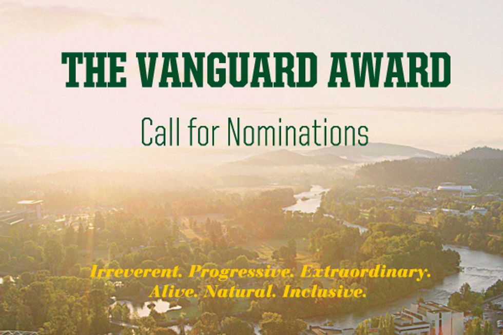 The Vanguard Award: Call for Nominations