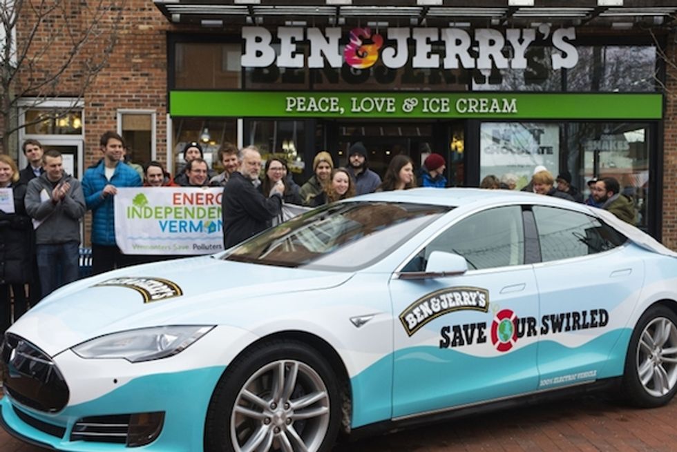 Ben & Jerry's Tesla "Ice Cream Truck" Coming to SF