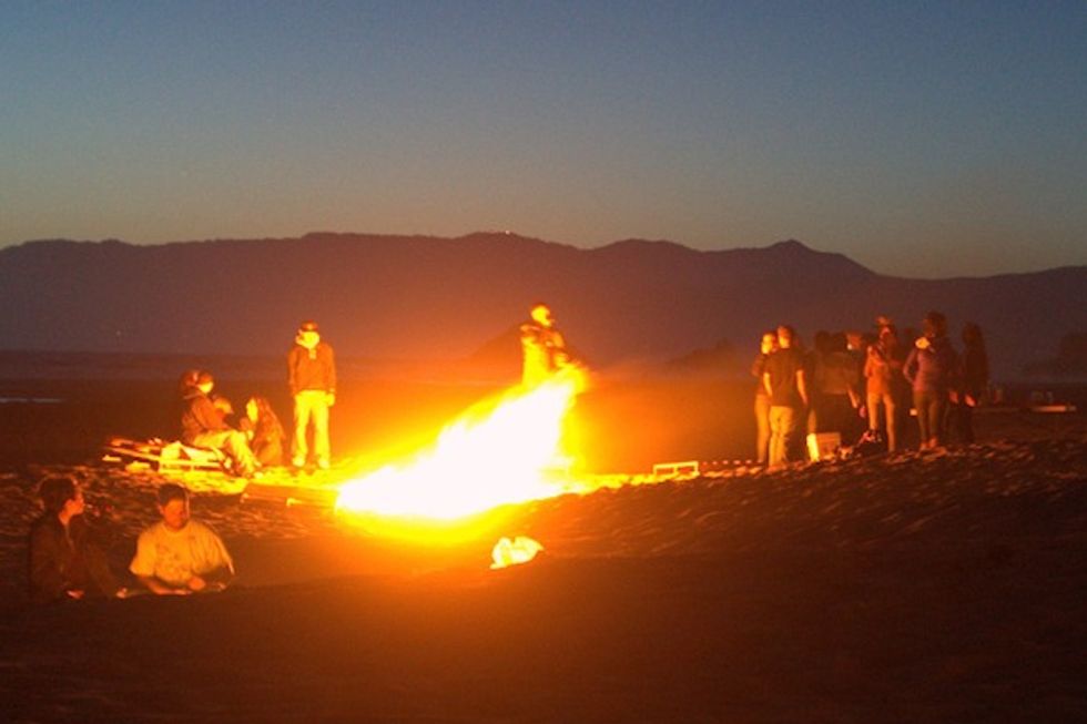 Get Your Ocean Beach Bonfire on With This Handy How-To