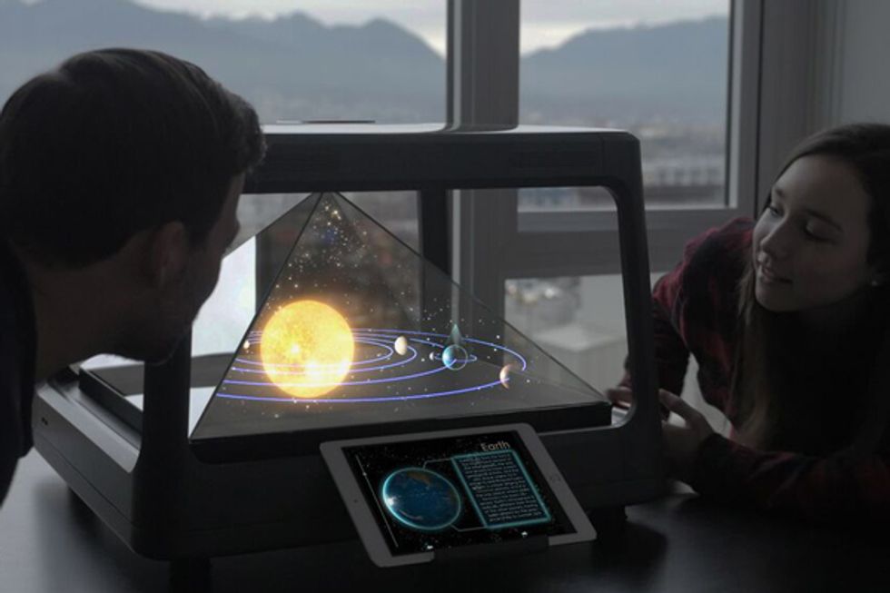 File Under Awesome: You May Now View Smartphone Media in 3D Hologram