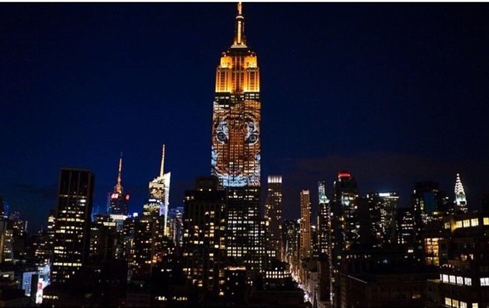SF's Obscura Digital Projects Endangered Animals onto the Empire State Building