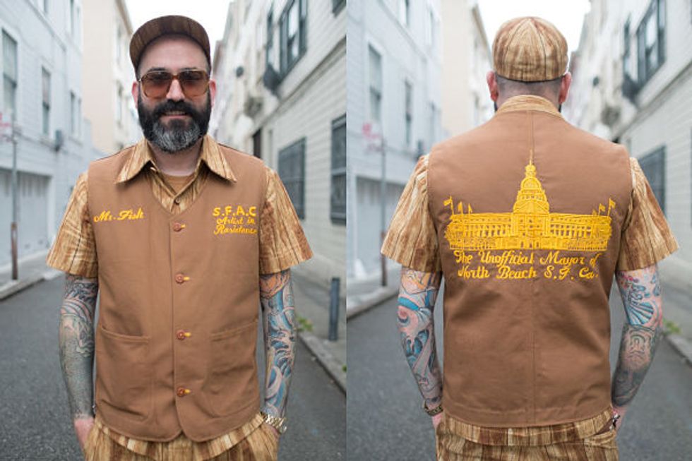 Jeremy Fish, of "Silly Pink Bunny" Fame, Is City Hall's First Artist in Residence