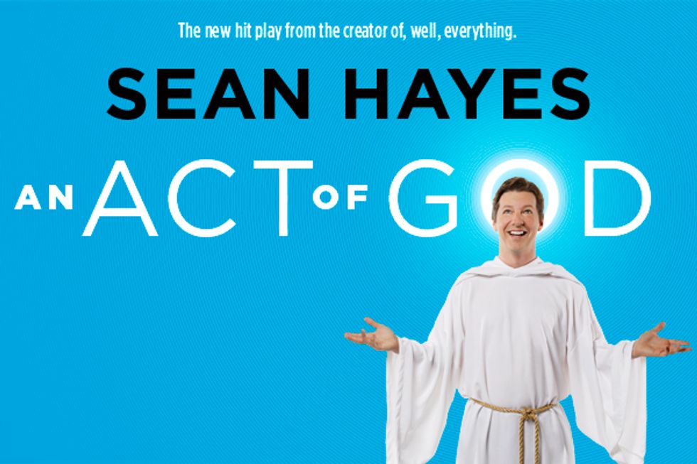 Sean Hayes Stars in "An Act of God" at SHN Golden Gate Theatre