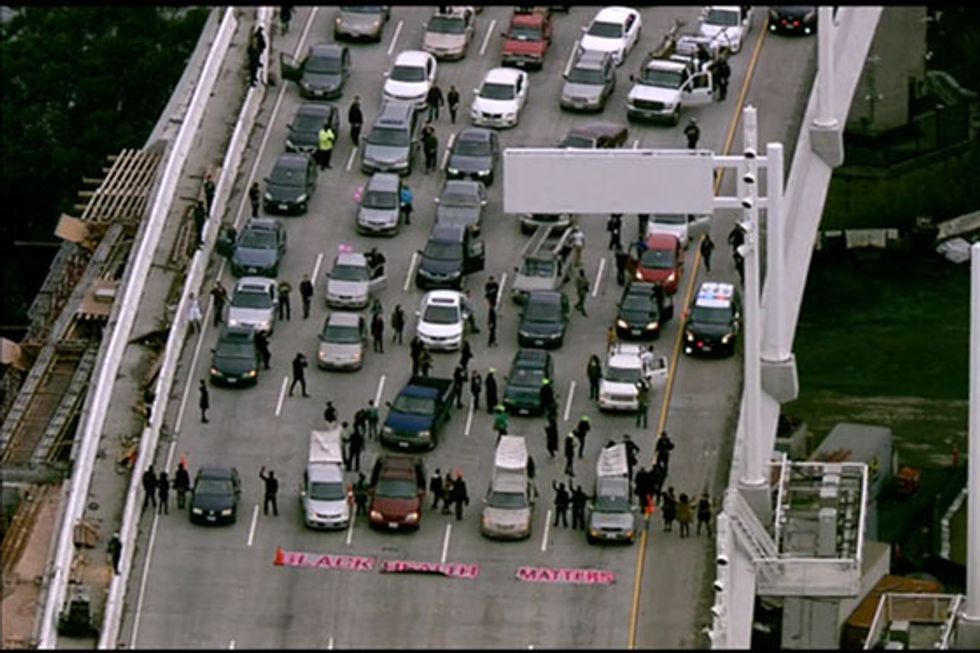 Black Lives Matter Protestors Shut Down Bay Bridge