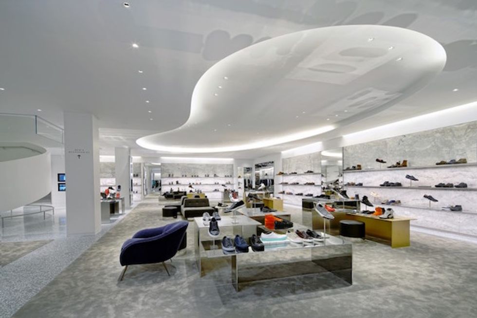 Barneys' Union Square Menswear Store Takes Shopping To New Heights
