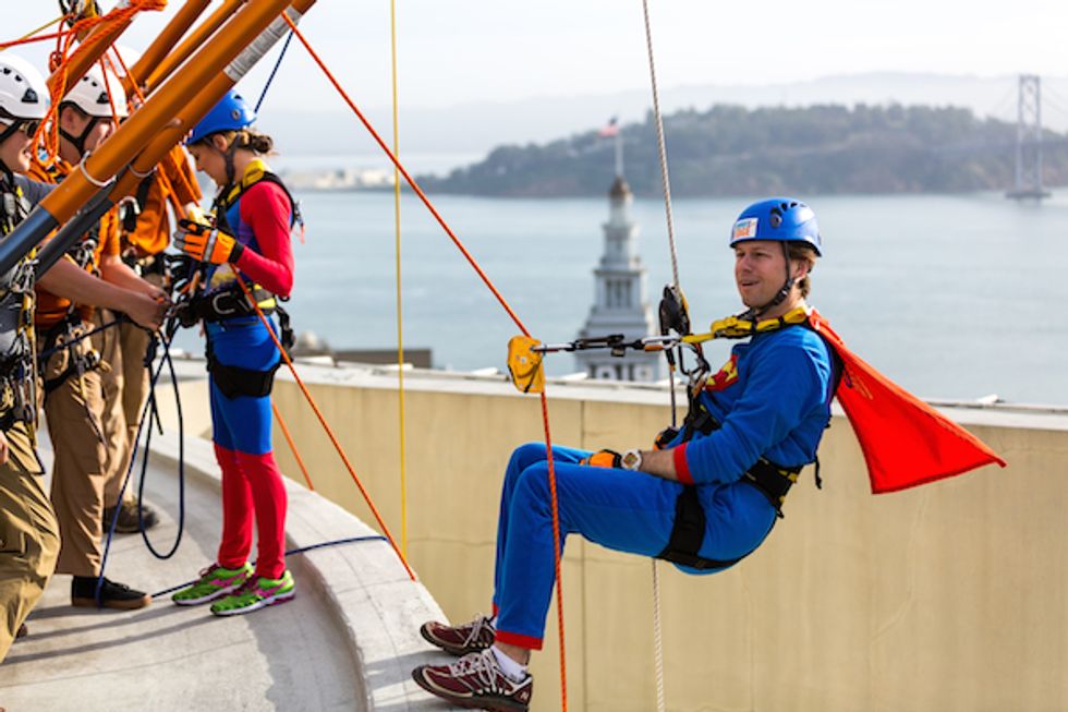 Jump for a Cause: Rappel off the Hyatt Regency to Benefit Low-Income Students