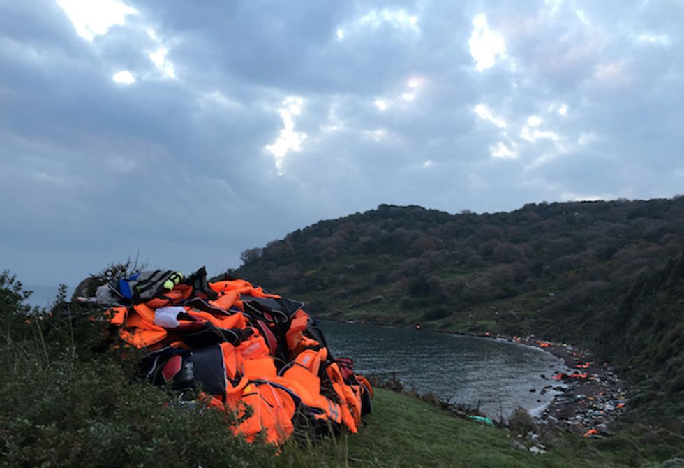 A Volunteer's View From Lesbos, an Island in a Sea of Refugees