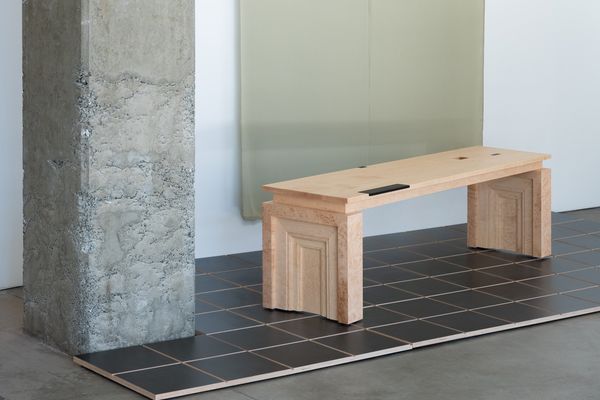 There's more to the public bench than meets the eye at Works in Progress III.