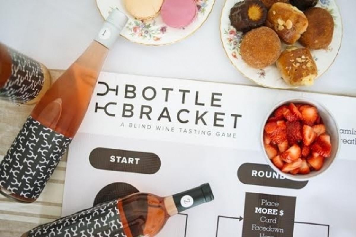 Bottle Bracket Perfectly Combines Our Love of Wine and Board Games