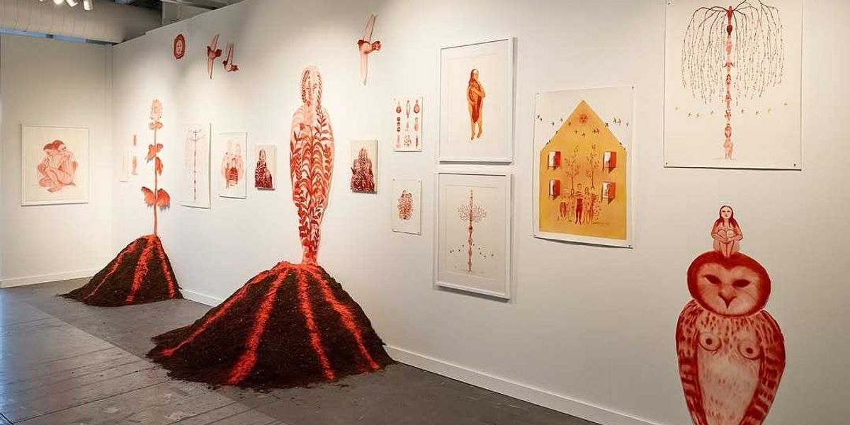 Sixty galleries from SF and around the world strut their stuff at the intimate 'Fog Design + Art Fair'.