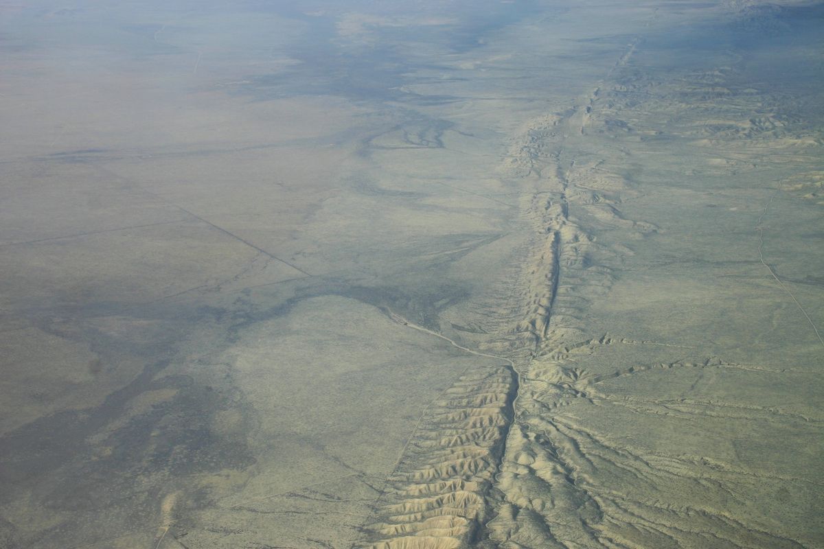 Massive Sections of California Are Rising and Sinking Along the San Andreas Fault
