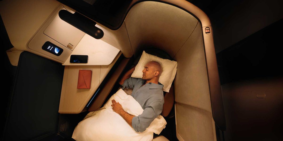 SFO is the only U.S. aiport where you can fly Cathay Pacific's luxe, game-changing Aria Suite.