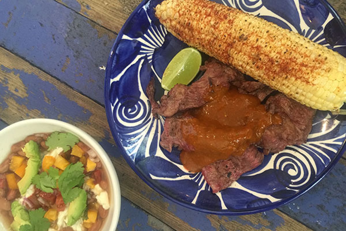 Campfire Recipe: Doña Tomás' Grilled Carne Asada with Drunken Beans