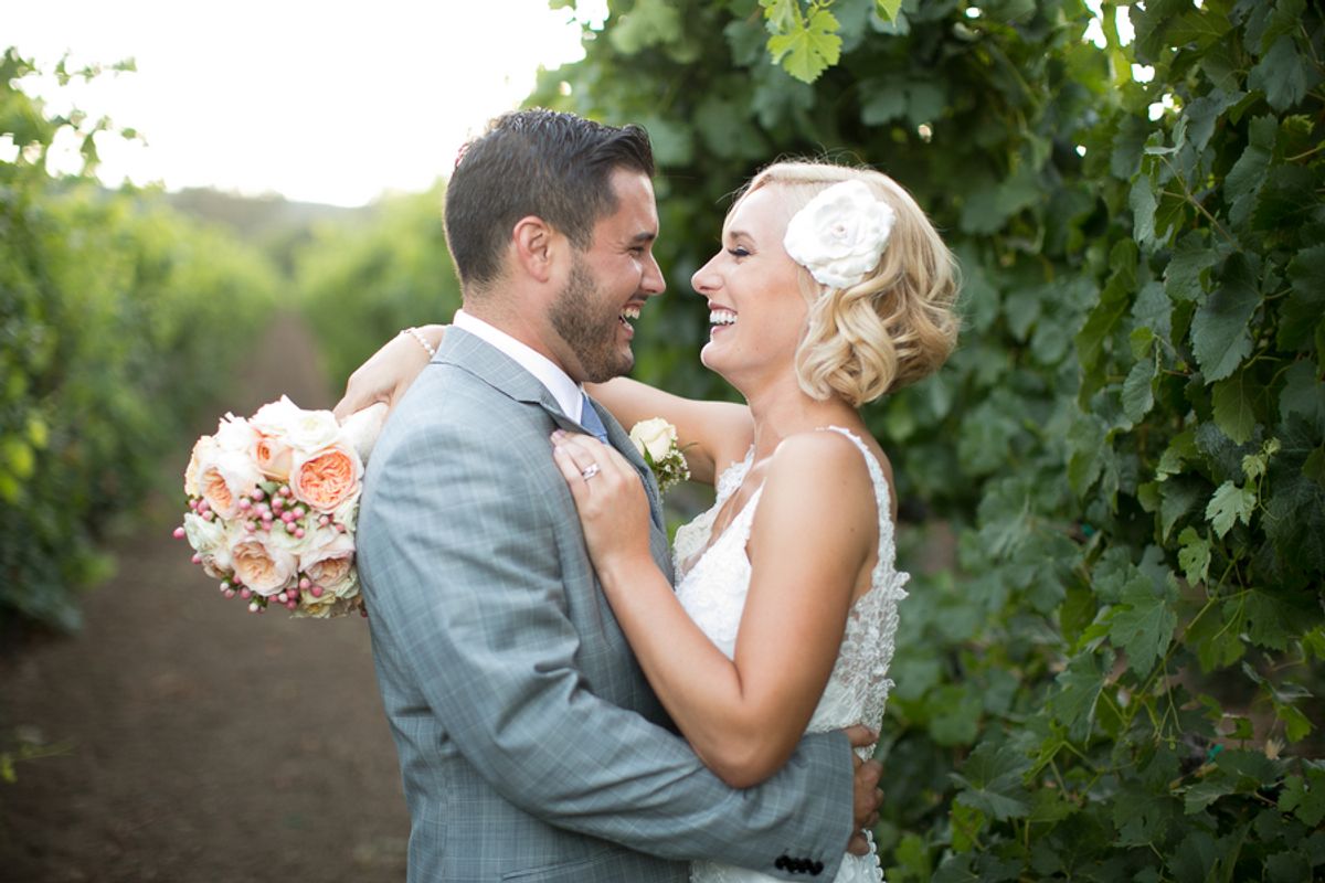 Wedding Inspiration: A Rustic Vineyard Affair With Whimsical Flair