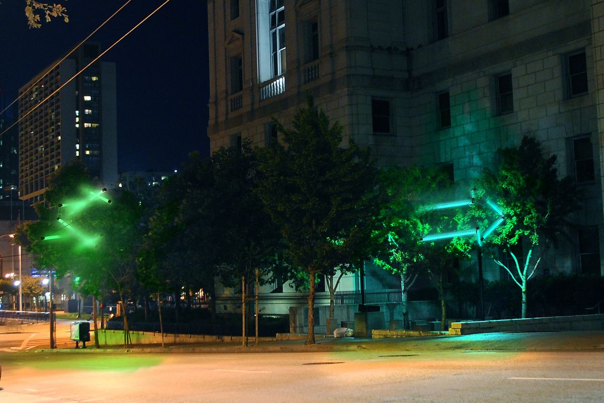 A New LED Art Installation Plans to Light up Larkin Street