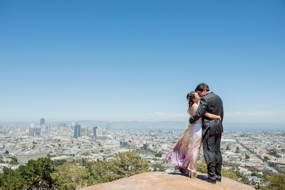 Wedding Inspiration: An Eclectic Party in Corona Heights Park