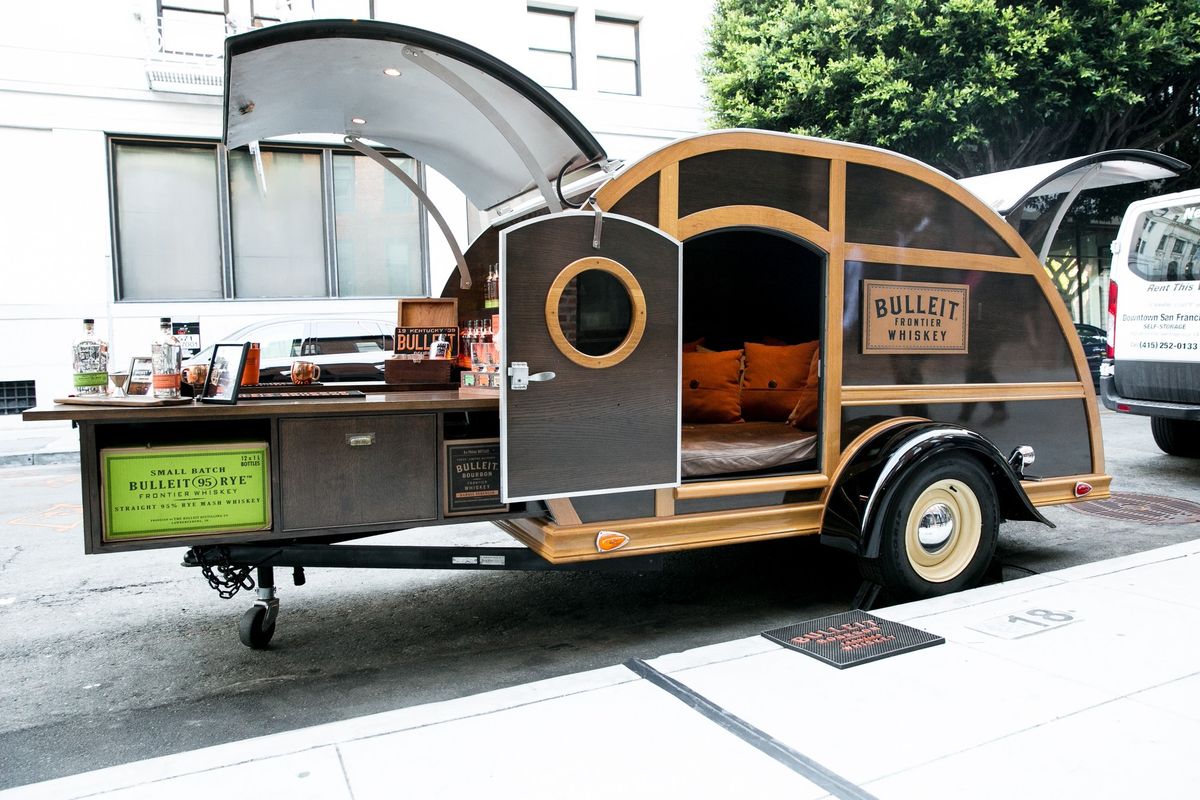 Bulleit's Famous Woody Makes Another Appearance Outside Filson
