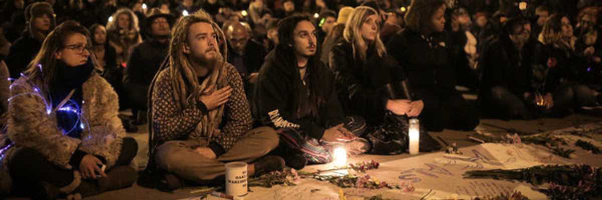 Oakland Mourns Fire Victims at Lake Merritt Vigil Monday Night