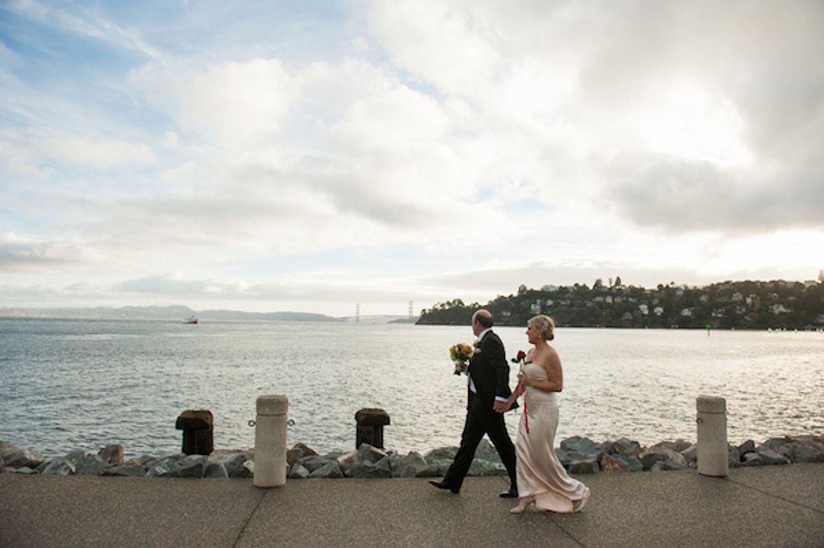 Wedding Inspiration: Newlyweds Get a Second Chance at Love in Tiburon