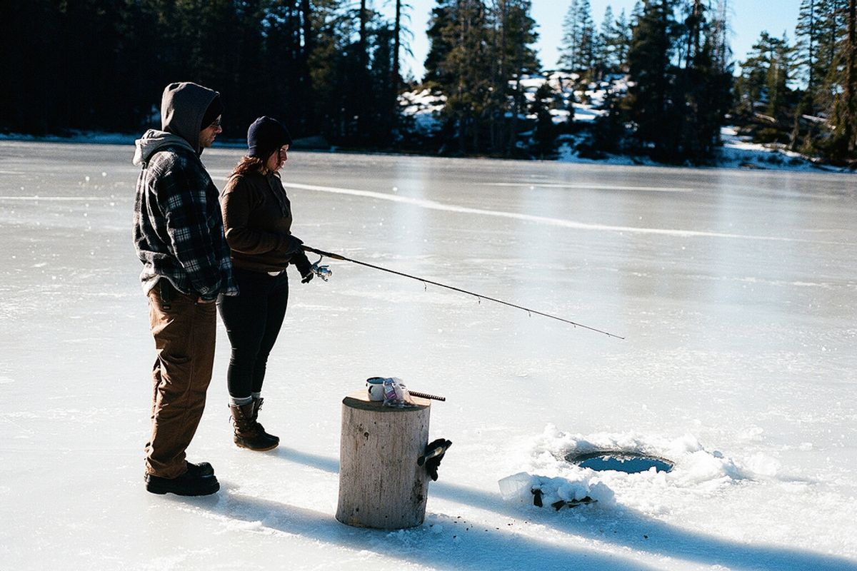 Where to Go Ice Fishing Around Lake Tahoe