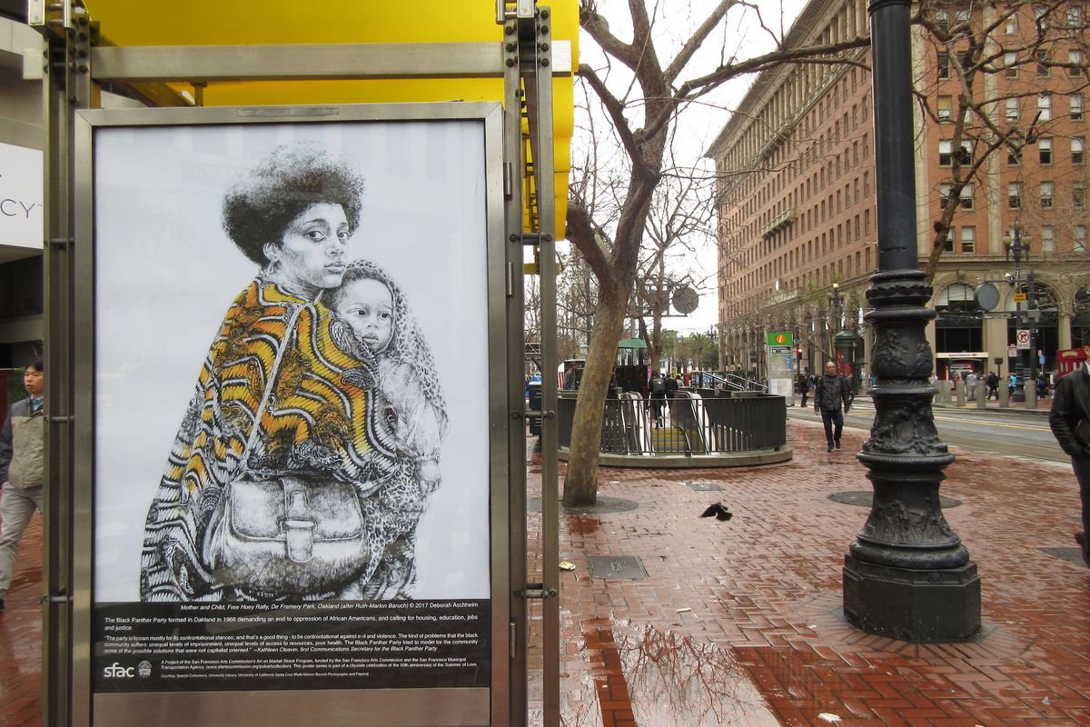 Summer of Love 50th Anniversary Posters Wake up Market Street