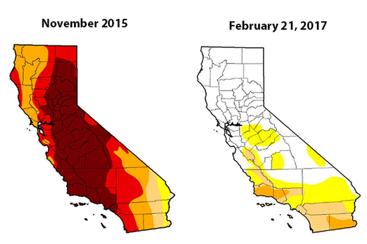 The Drought Is Over, California Women Are Behind in Pay Equality + More Local News