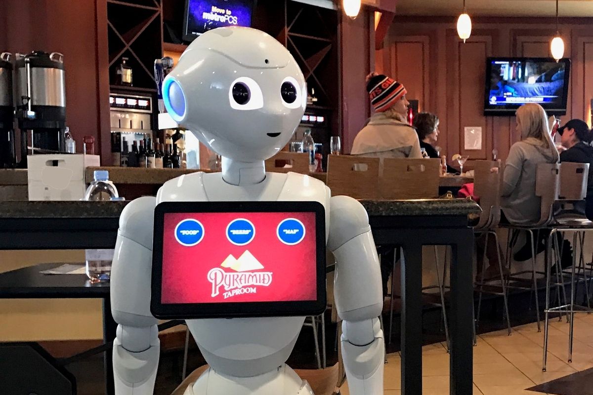 Let Pepper the Robot Pour You a Beer at the Oakland Airport