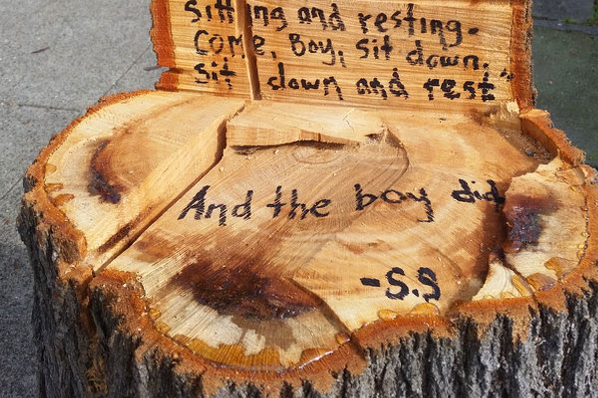 "The Giving Tree" Chair Appears in Oakland