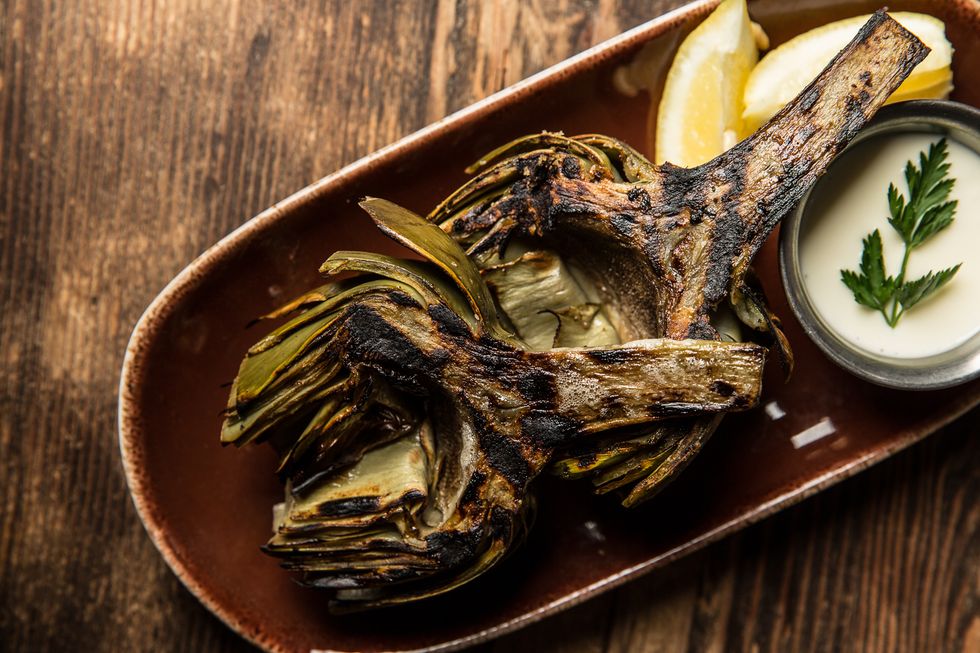 Finally, The Perfect Recipe for Grilled Artichokes 7x7 Bay Area