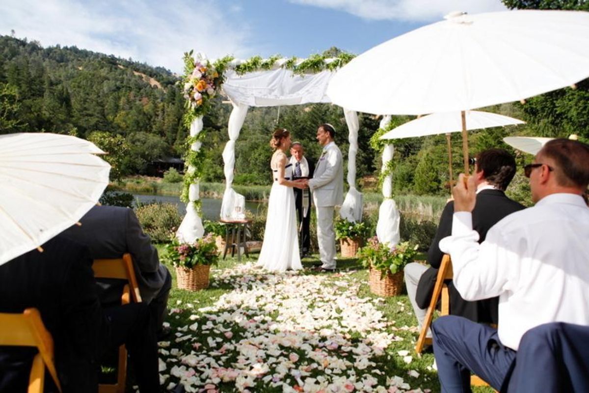 Wedding Inspiration: A Vibrant Wedding in Napa's Wine Caves