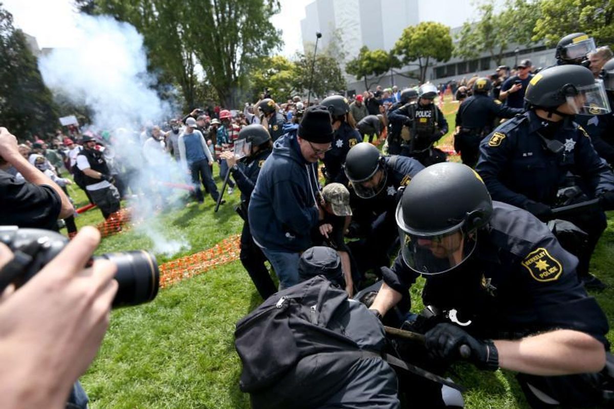 Battle at Berkeley: 23 Arrests Made at Pro-Trump Rally Saturday
