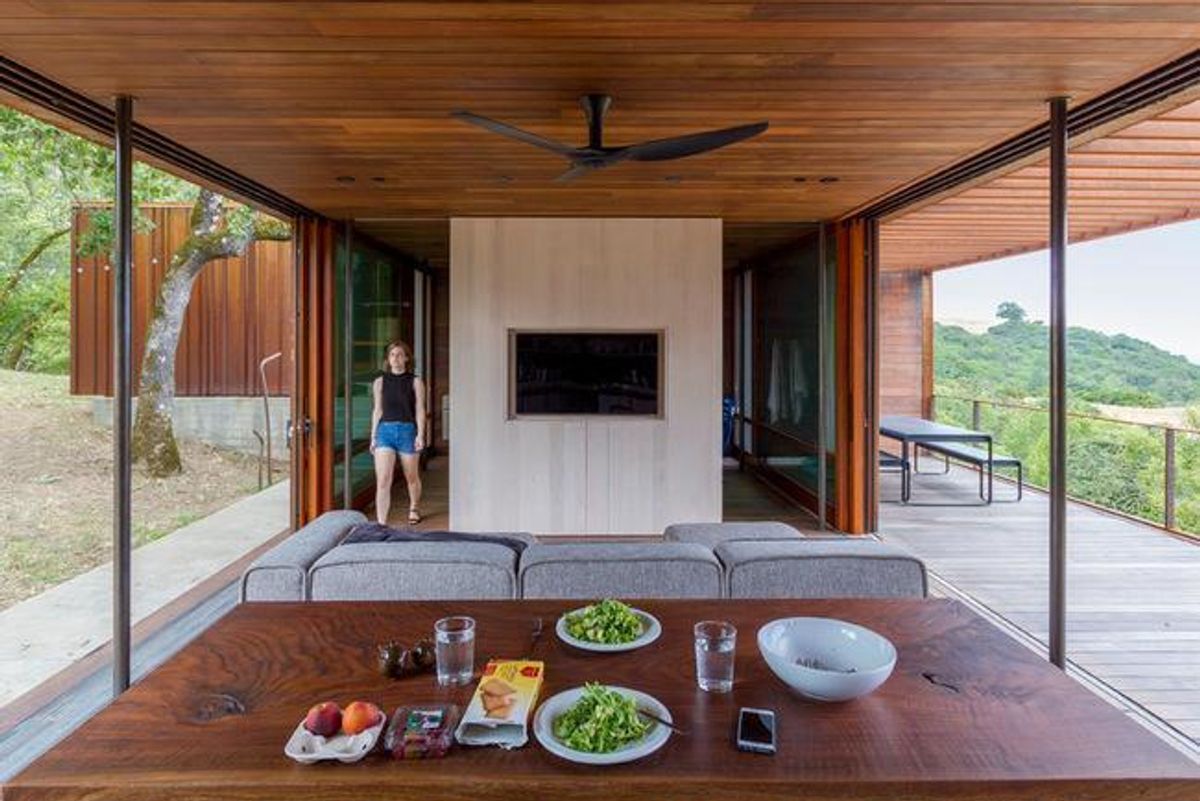 Pre-Fabulous: A Couple Builds a Weekend Home on Their Beloved Sonoma County Campsite