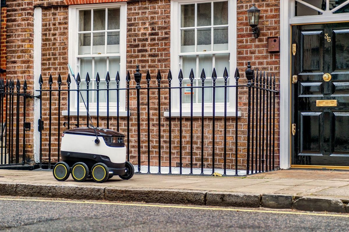 Cute Little Robot Couriers Are Now Delivering Food From Postmates