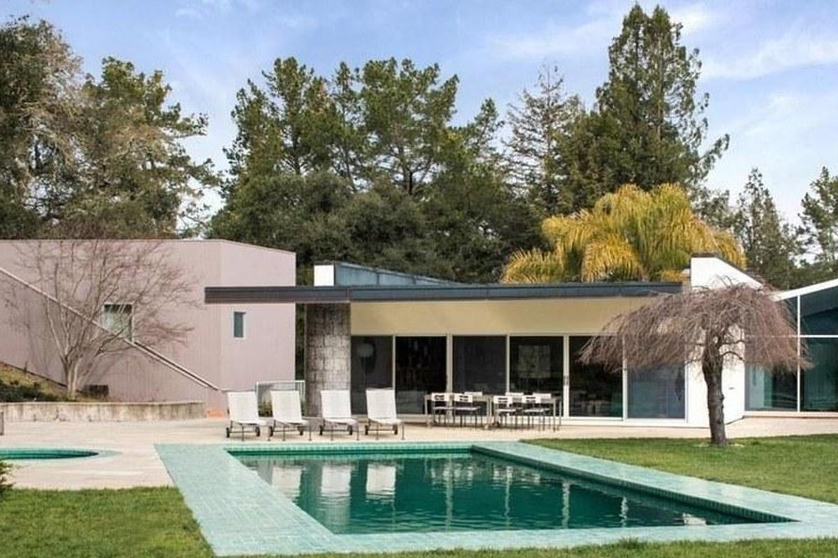 Weird Postmodern Home Designed by Ettore Sottsass Asks $15 Million in Woodside